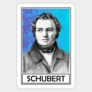 Franz Schubert Sticker